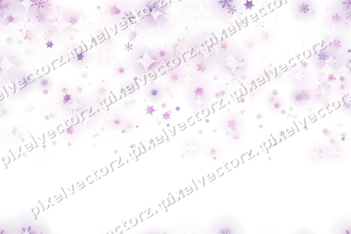 Nahtloser Glitzerregen in Magenta und Violett auf transparentem Grund