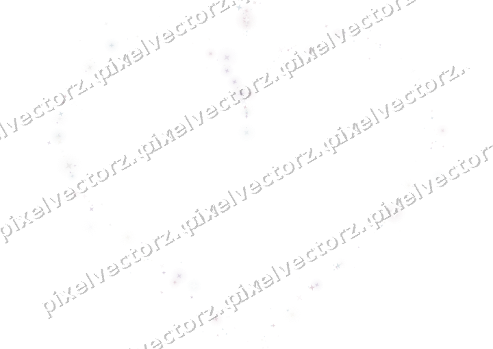 Nahtloses Glitzerherz aus Sternen in Blassrosa auf transparentem Grund