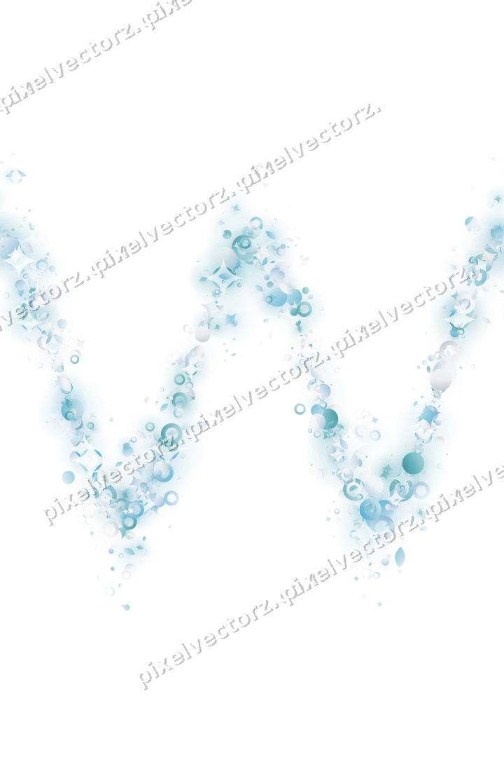 Nahtlose Glitzerwelle aus Funken und Tropfen auf transparentem Grund