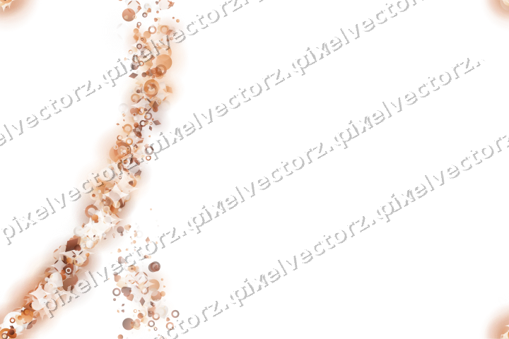 Nahtloser Sternenschweif auf transparentem Grund