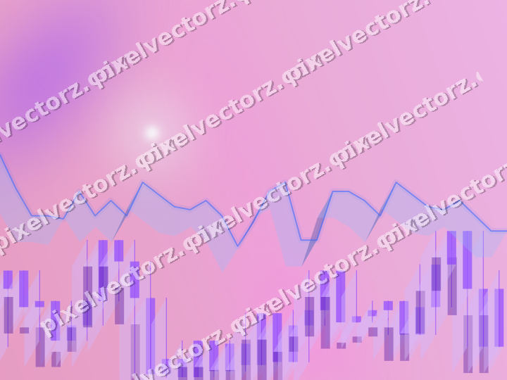 Zarter Pastell Diagramm Hintergrund in Violett und Blau