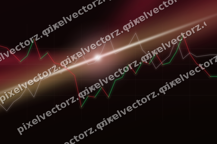 Leuchtender Neon Diagramm Hintergrund in Rosa und Rot