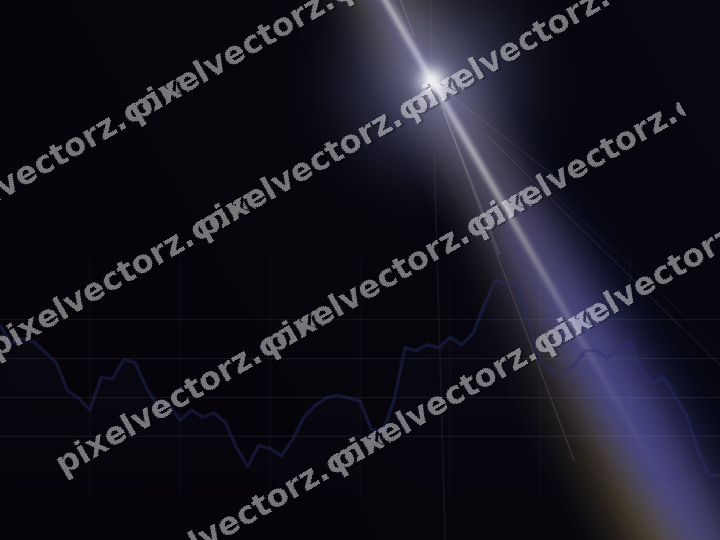 Leuchtender Neon Diagramm Hintergrund in Blau und Bernstein