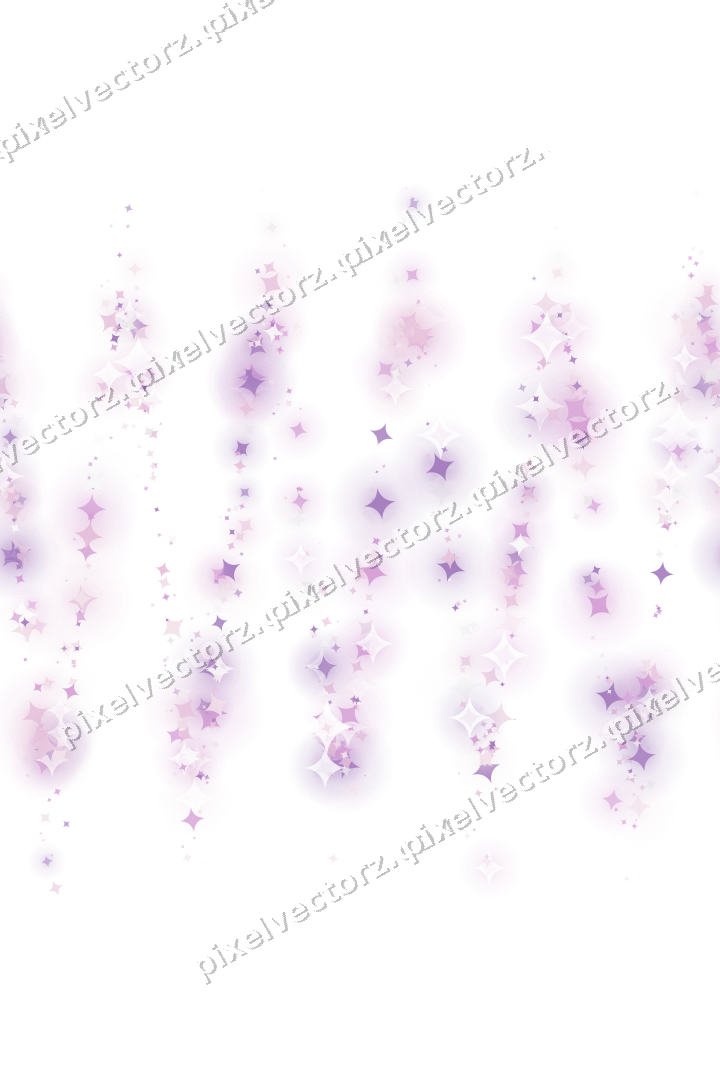 Nahtlose Glitzerwelle aus Funken in Magenta auf transparentem Grund