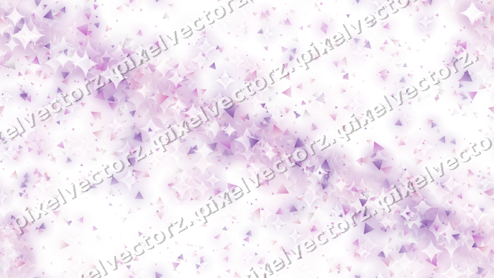 Nahtloses Glitzerband aus Dreiecken in Magenta auf transparentem Grund