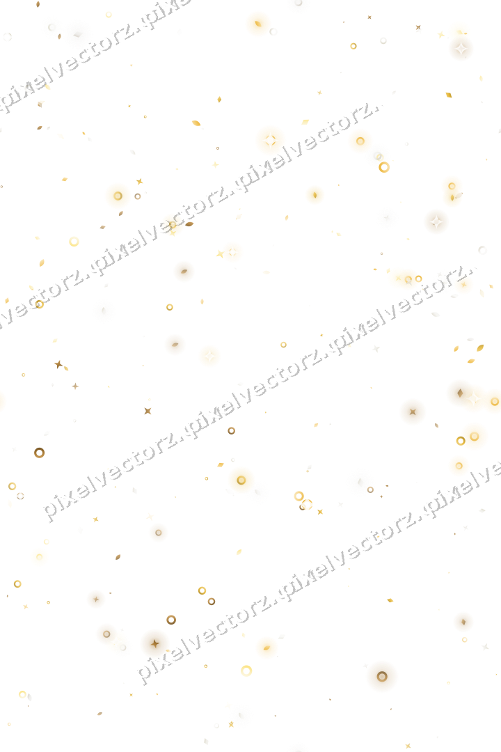 Nahtlose Glitzerstreuung auf transparentem Grund