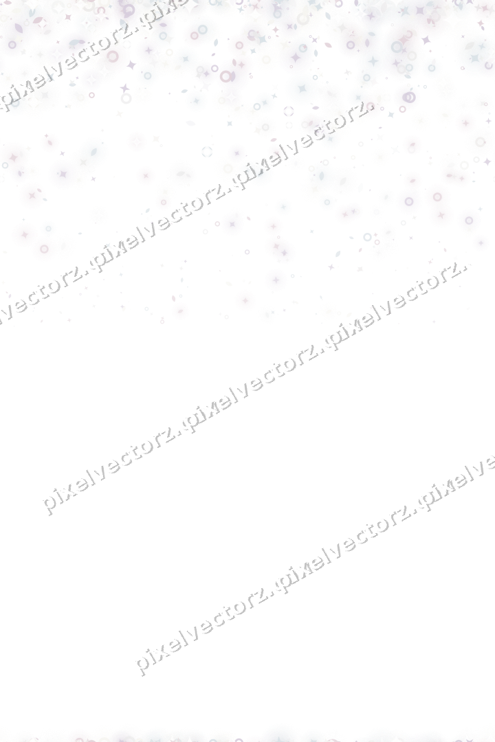 Nahtloser Glitzerregen aus Sternen und Funken auf transparentem Grund