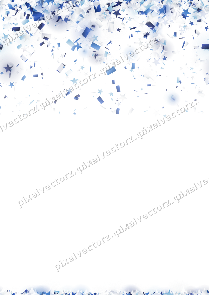 Nahtloser Glitzerregen in Blau und Türkis auf transparentem Grund