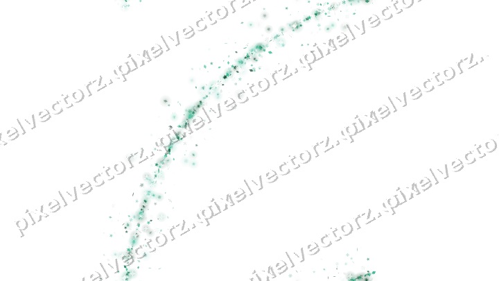 Nahtloser Glitzerbogen auf transparentem Grund