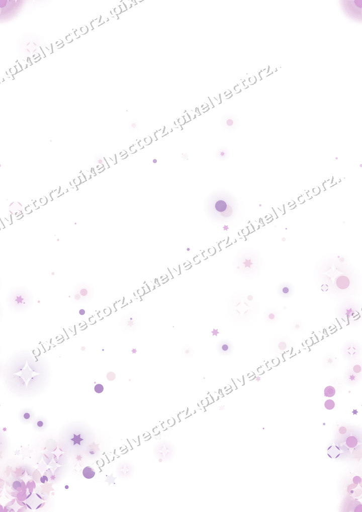 Nahtloser Glitzerfächer in Magenta und Violett auf transparentem Grund