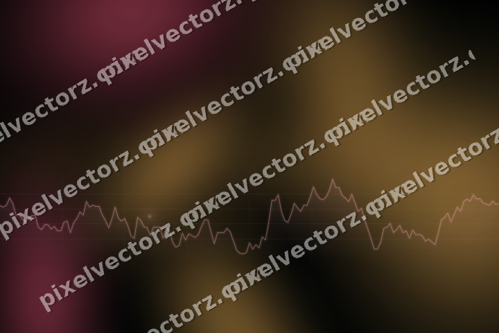 Leuchtender Neon Diagramm Hintergrund in Rosa und Bernstein