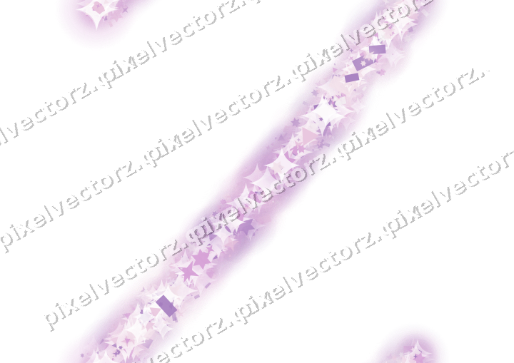 Nahtloser Glitzerbogen in Magenta und Violett auf transparentem Grund