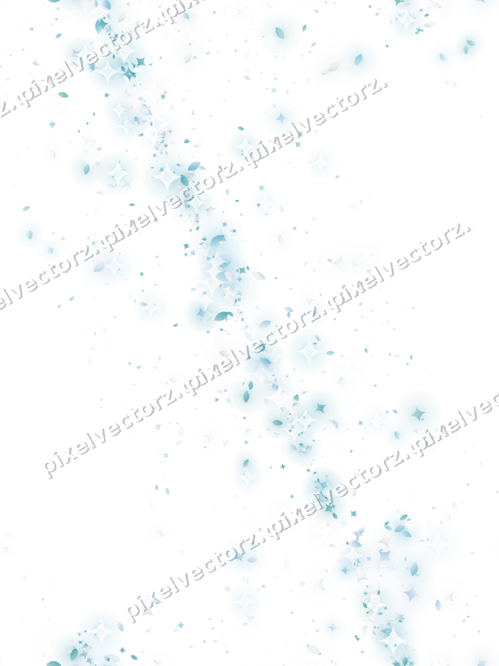 Nahtloses Glitzerband aus Funken und Tropfen auf transparentem Grund