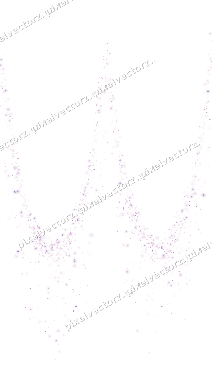 Nahtlose Glitzergirlande in Magenta auf transparentem Grund