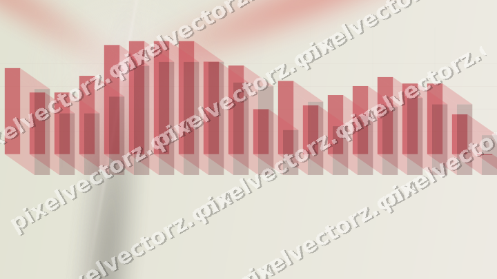Zarter Pastell Diagramm Hintergrund in Rot und Blassbernstein