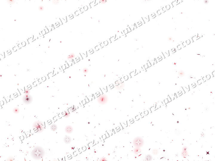 Nahtloser Glitzeraufstieg in Rosa und Rot auf transparentem Grund