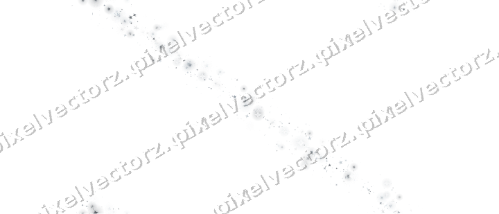 Nahtloses Glitzerband aus Sternen und Funken auf transparentem Grund