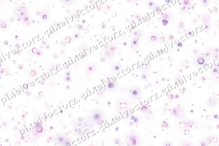 Nahtlose Glitzerstreuung in Magenta auf transparentem Grund
