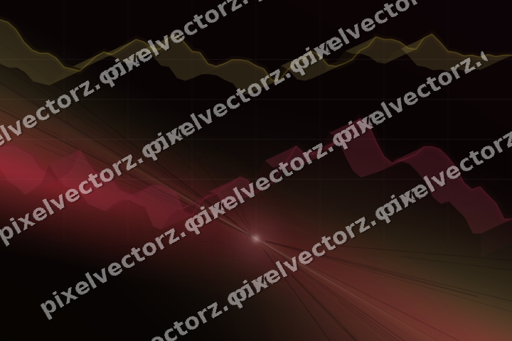 Leuchtender Neon Diagramm Hintergrund in Rosa und Rot