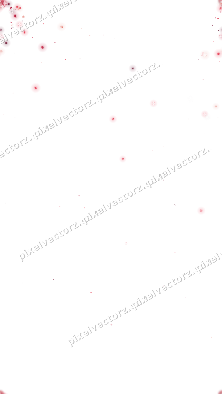 Nahtloser Glitzerfächer in Rosa und Rot auf transparentem Grund