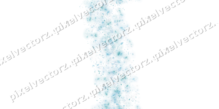 Nahtloser Glitzerbogen aus Tropfen in Türkis auf transparentem Grund