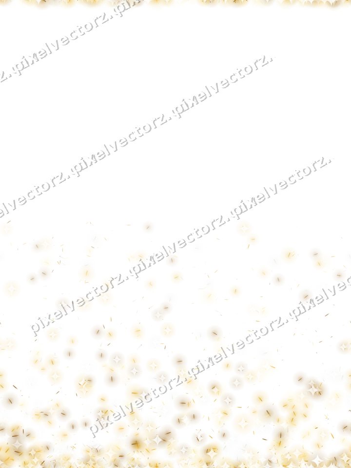 Nahtloser Glitzeraufstieg aus Splittern auf transparentem Grund