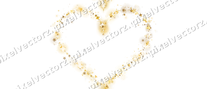 Nahtloses Glitzerherz auf transparentem Grund