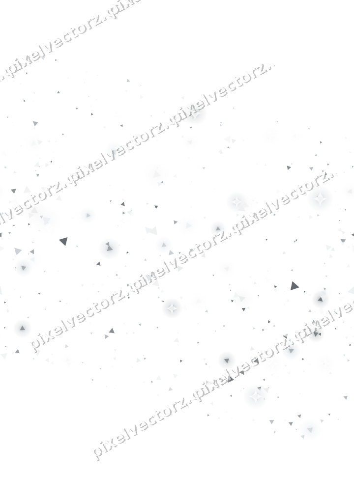 Nahtloses Glitzerband aus Dreiecken auf transparentem Grund
