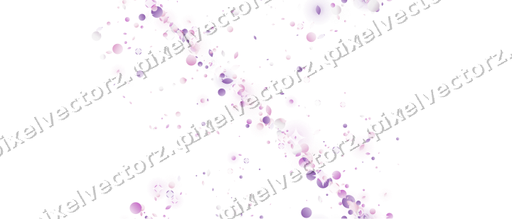 Nahtloses Glitzerband aus Tropfen und Punkten auf transparentem Grund