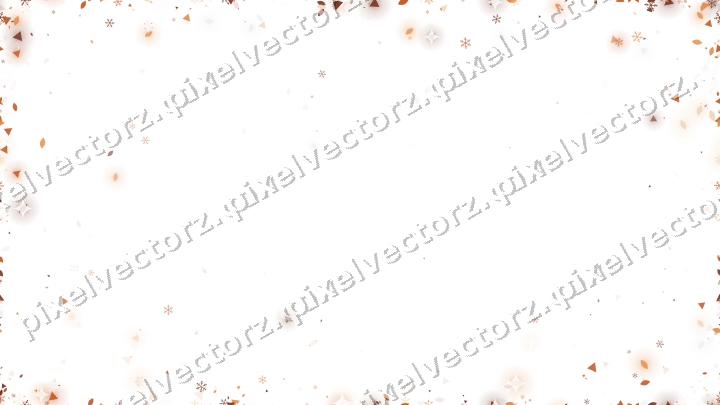 Nahtlose Glitzervignette auf transparentem Grund