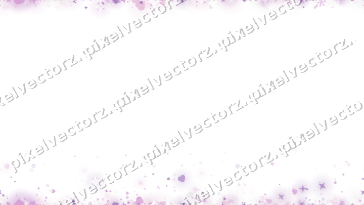Nahtloser Randglitzer in Magenta und Violett auf transparentem Grund