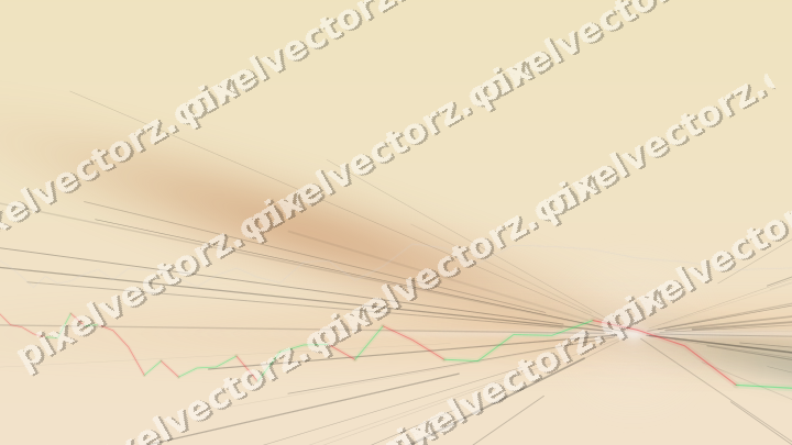 Zarter Pastell Diagramm Hintergrund in Orange und Petrol