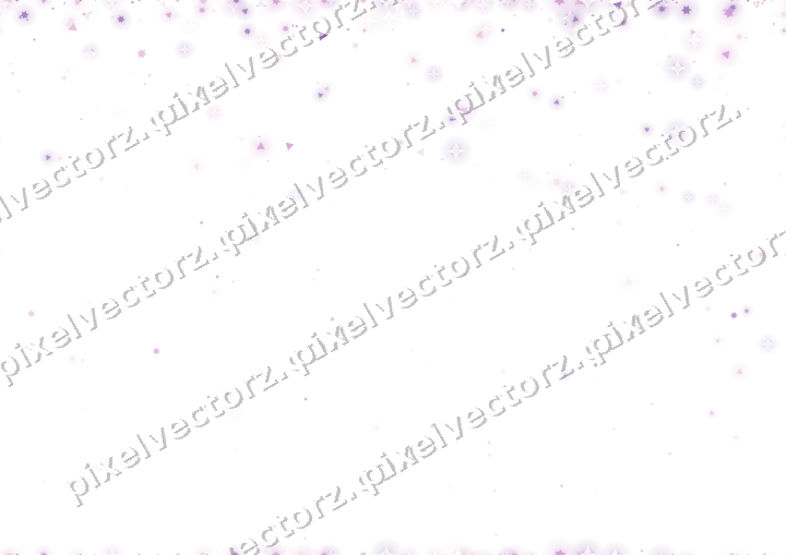 Nahtloser Glitzerregen in Magenta und Violett auf transparentem Grund