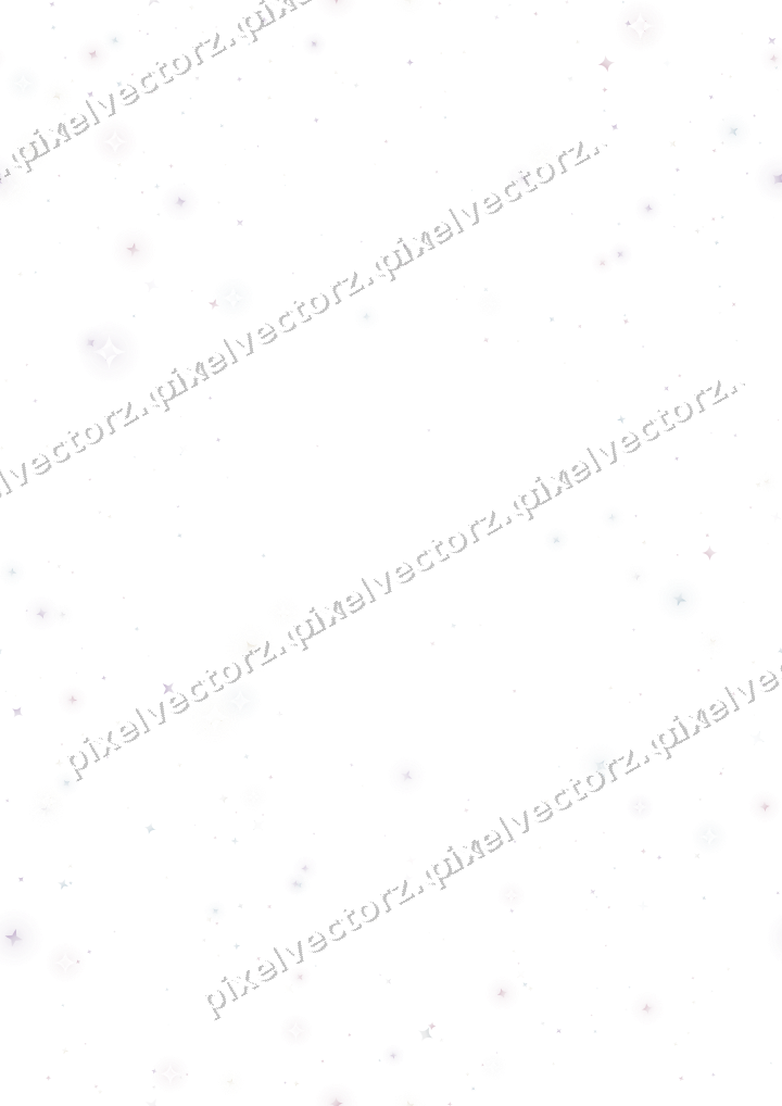 Nahtloser Glitzerkranz aus Sternen und Funken auf transparentem Grund