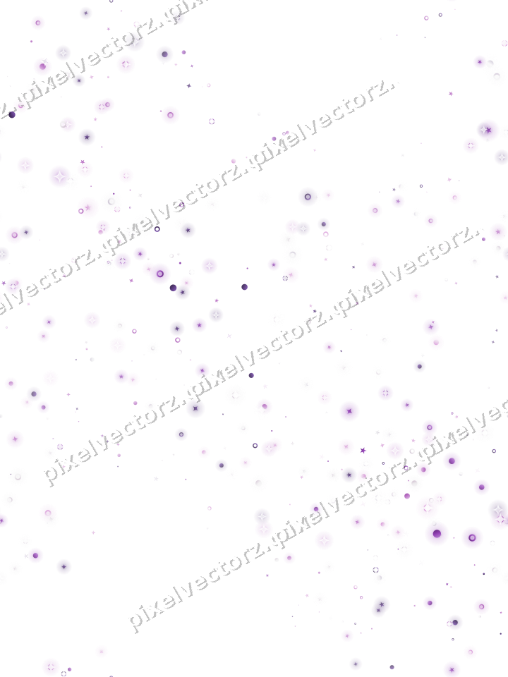 Nahtloses Glitzerband aus Sternen und Funken auf transparentem Grund