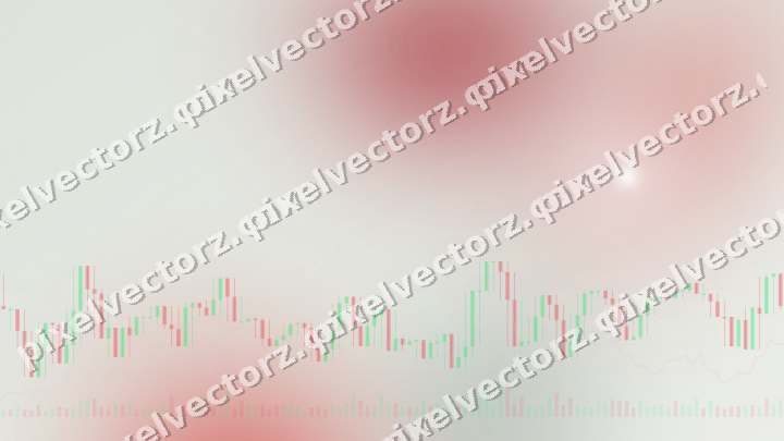 Zarter Pastell Diagramm Hintergrund in Rot und Blasslimette