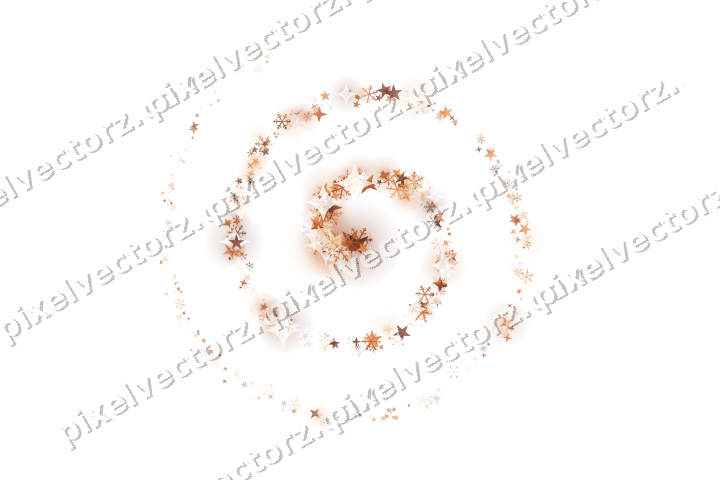 Nahtlose Glitzerspirale auf transparentem Grund