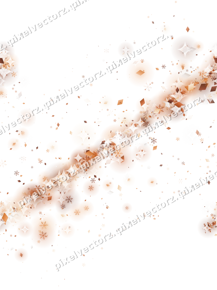 Nahtloses Glitzerband auf transparentem Grund