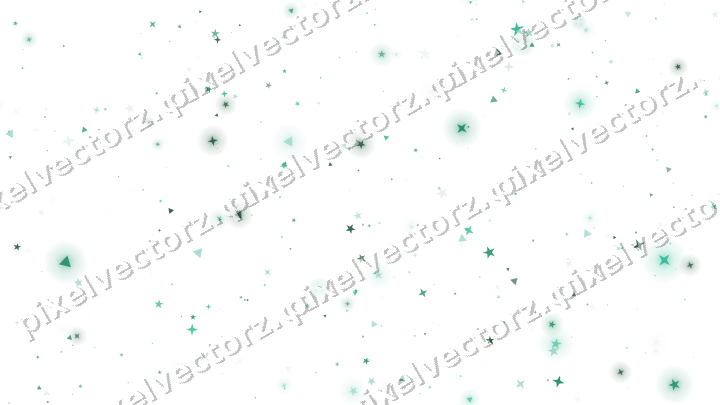 Nahtlose Glitzerstreuung auf transparentem Grund