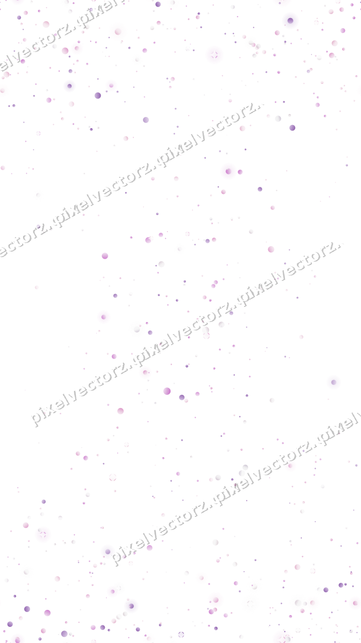 Nahtloser Glitzerkranz aus Punkten in Magenta auf transparentem Grund
