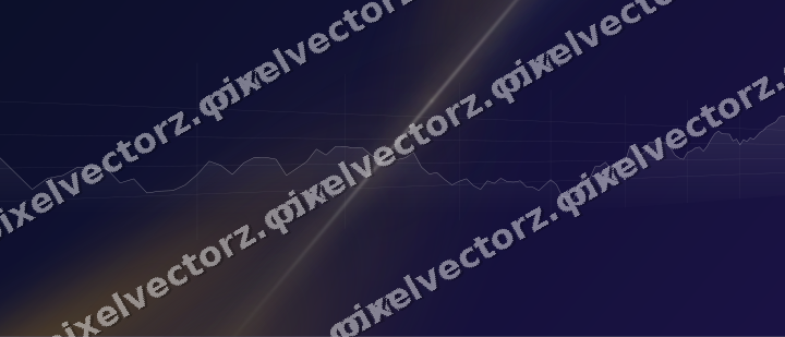 Leuchtender Neon Diagramm Hintergrund in Bernstein und Blau