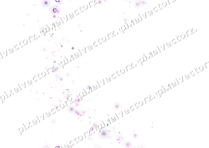 Nahtloser Glitzerbogen in Magenta und Violett auf transparentem Grund