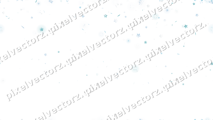 Nahtloser Glitzerregen in Türkis und Blassblau auf transparentem Grund