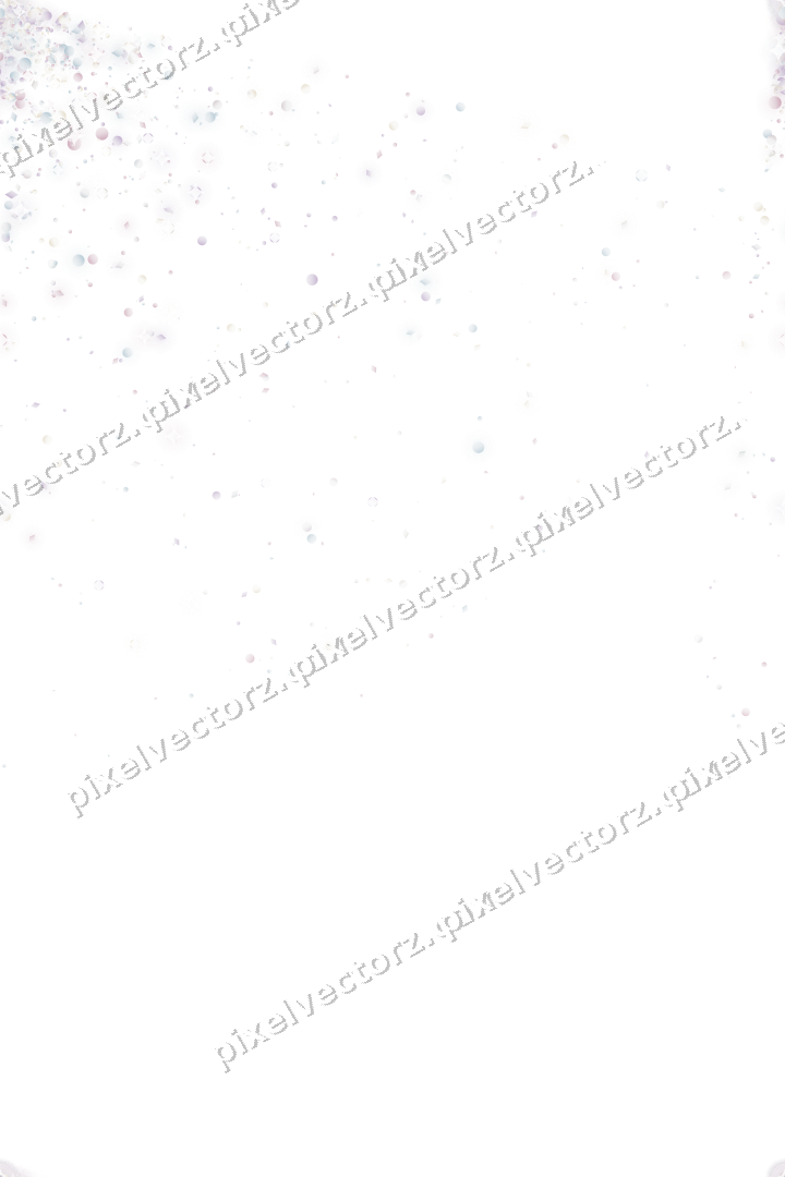 Nahtloser Glitzerfächer aus Punkten und Rauten auf transparentem Grund