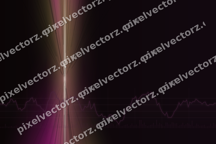 Leuchtender Neon Diagramm Hintergrund in Magenta und Limette