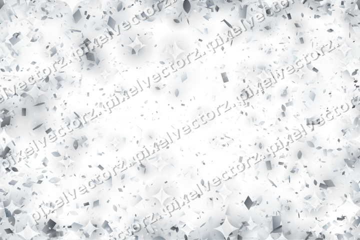 Nahtlose Glitzervignette in Blassblau auf transparentem Grund