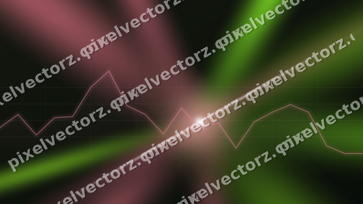 Leuchtender Neon Diagramm Hintergrund in Rosa und Limette