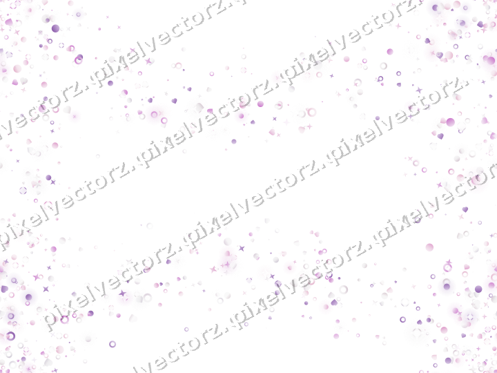 Nahtloser Glitzerkranz aus Sternen und Herzen auf transparentem Grund