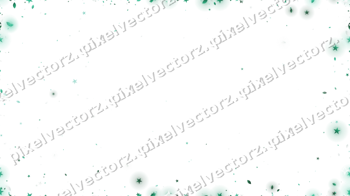 Nahtlose Glitzervignette auf transparentem Grund