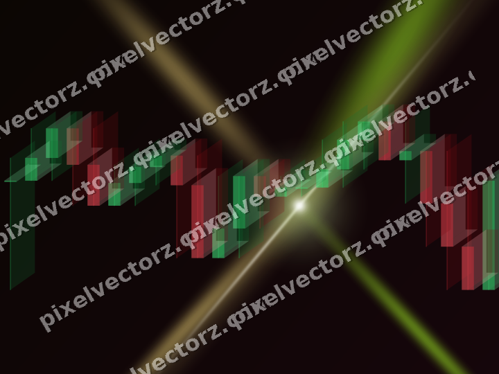 Leuchtender Neon Diagramm Hintergrund in Limette und Rosa